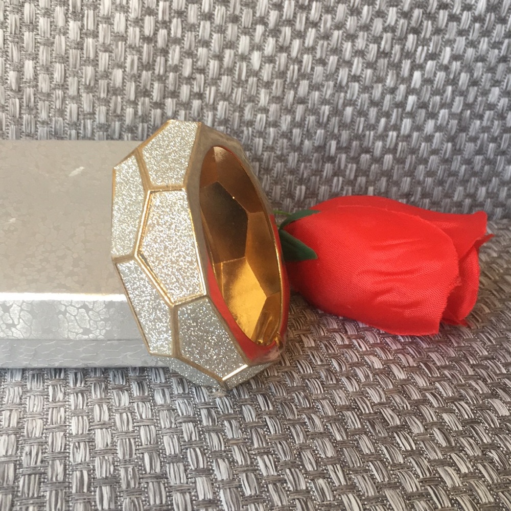 Silver/gold plated bracelet